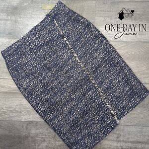 J.Crew Wool Pencil Skirt Size 6